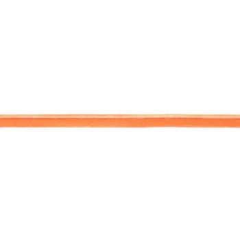 elastisches Glanz-Paspelband Orange